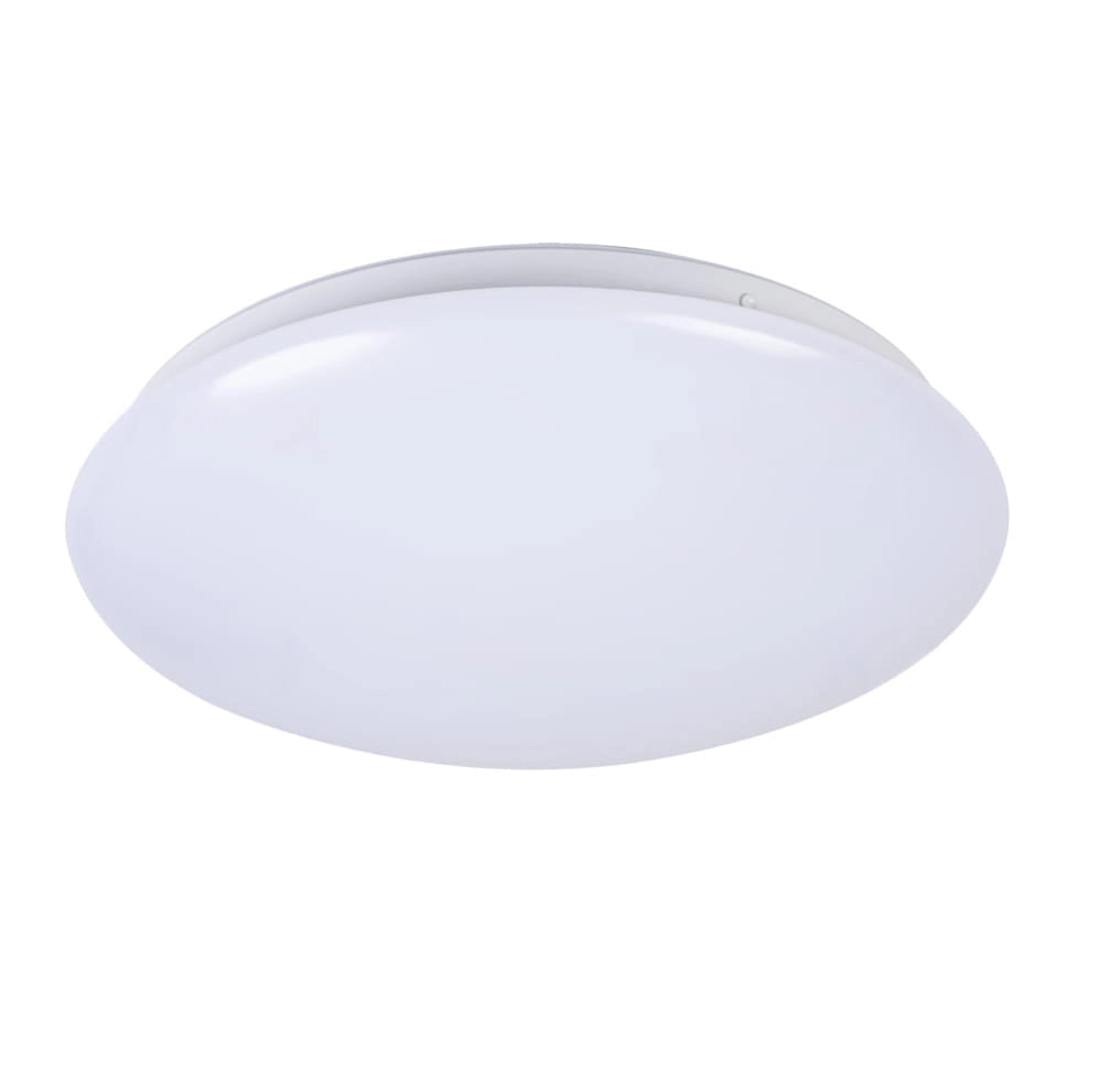 Plafoniera LED con sensore 12W 4000K IP44 bianca Miledo