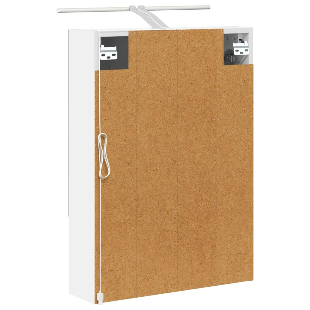 Mobiletto per specchio da bagno Bianco 50 x 14,5 x 70 cm 889207