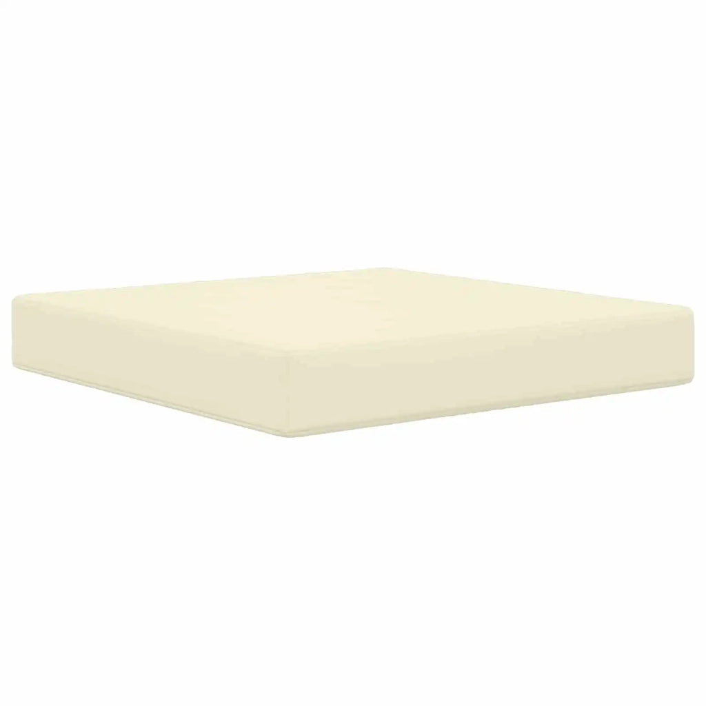 Cuscino per divano da esterno 2 pz | Cuscini per sedie Crema Poliestere