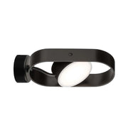 Applique moderna nera orientabile LED 6W 3000K Shilo