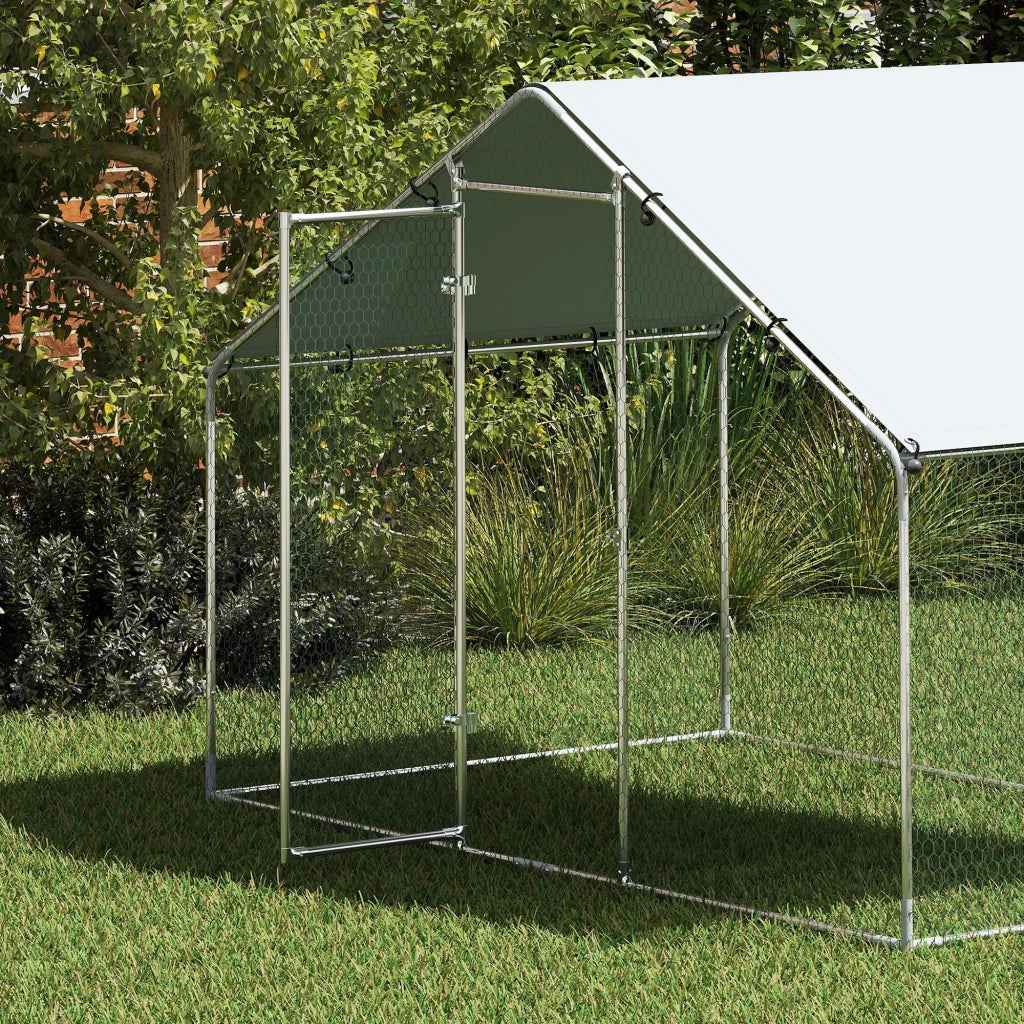 Recinto per Polli ¨C Minimal ¨C Grigio 300x170x190 cm