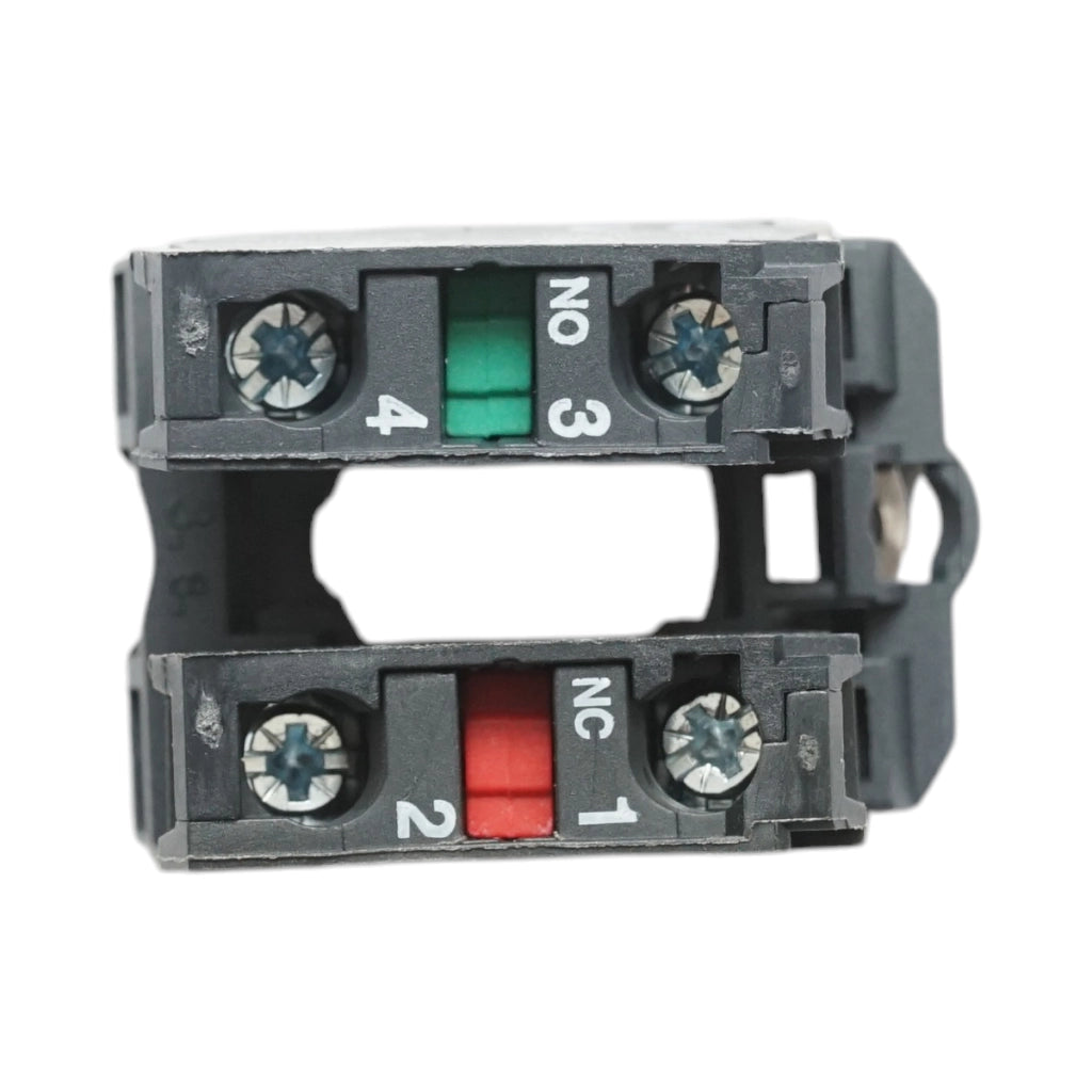 Elemento di blocco contatti ausiliari in plastica 1NO+1NC 240V/10A TB5 Breckner Germany