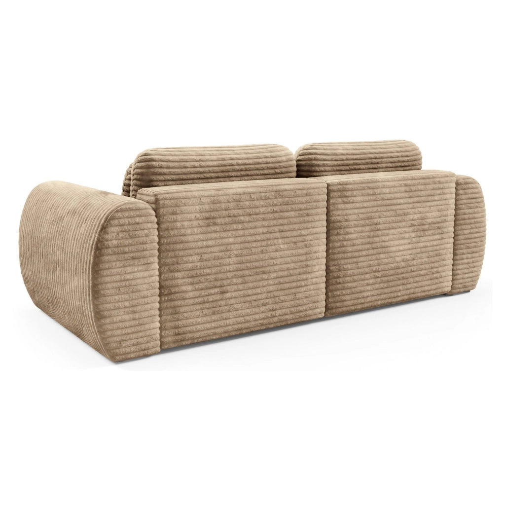 Golgi, Divano Letto 2 Posti Contenitore, 266x121 cm Beige