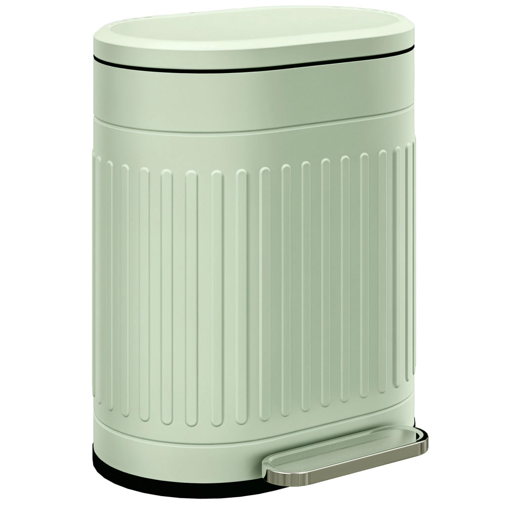 Bidone 20L con Pedale e Coperchio ¨C Minimal ¨C Verde 36.5x31.2x45 cm