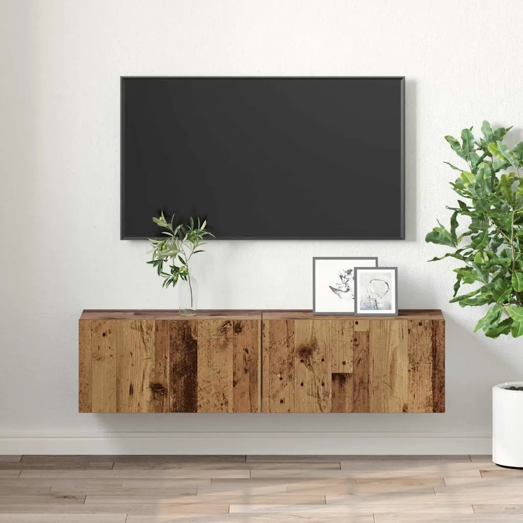 Set mobile TV 2 pcs Multicolore 60 x 30 x 30 cm 875165