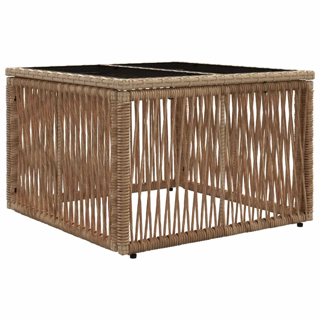 Set Divano da Giardino 6 pcs Beige polyrattan 3435966