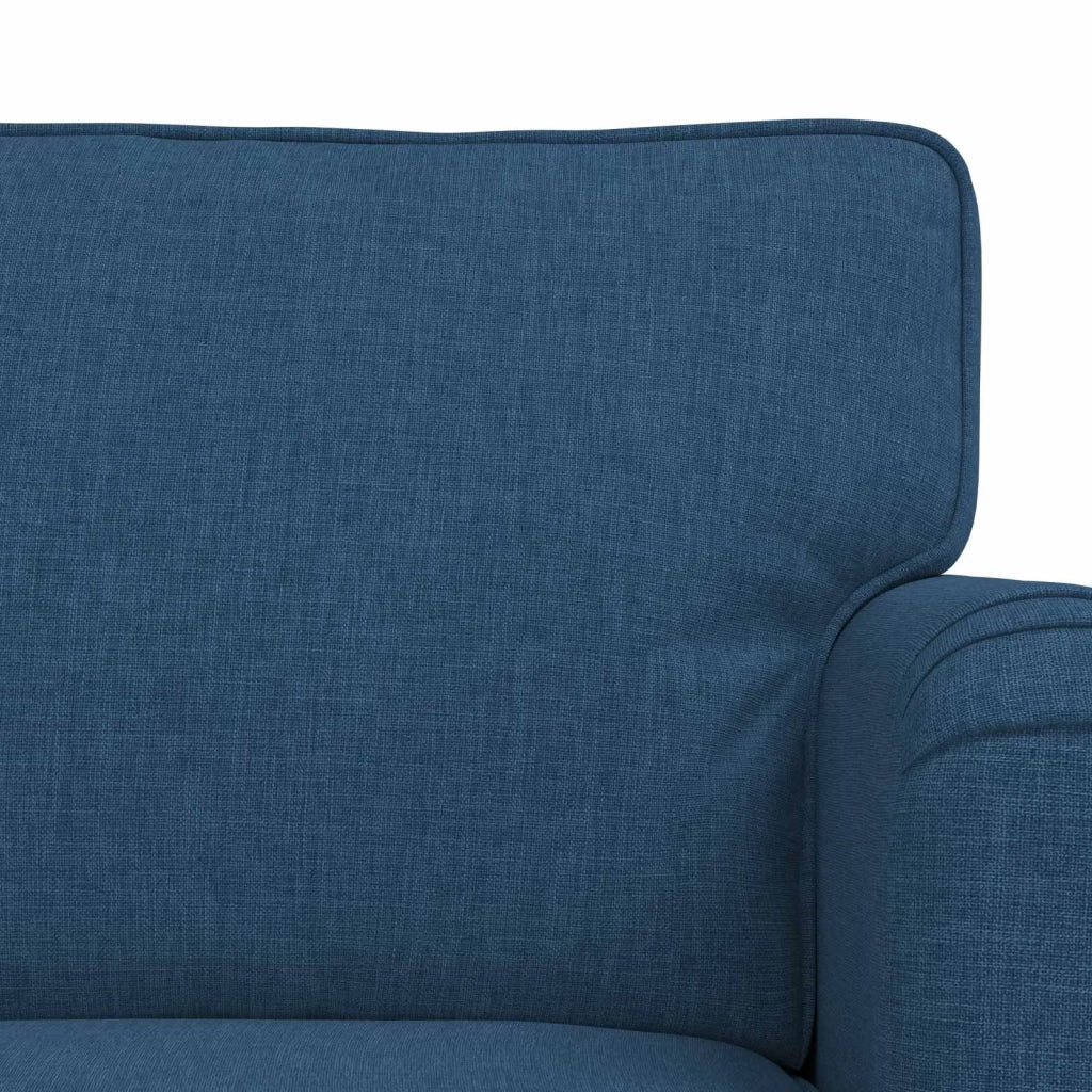 Set di divani 2 pcs Blu 144 x 80 x 85 cm Tessuto 3407522