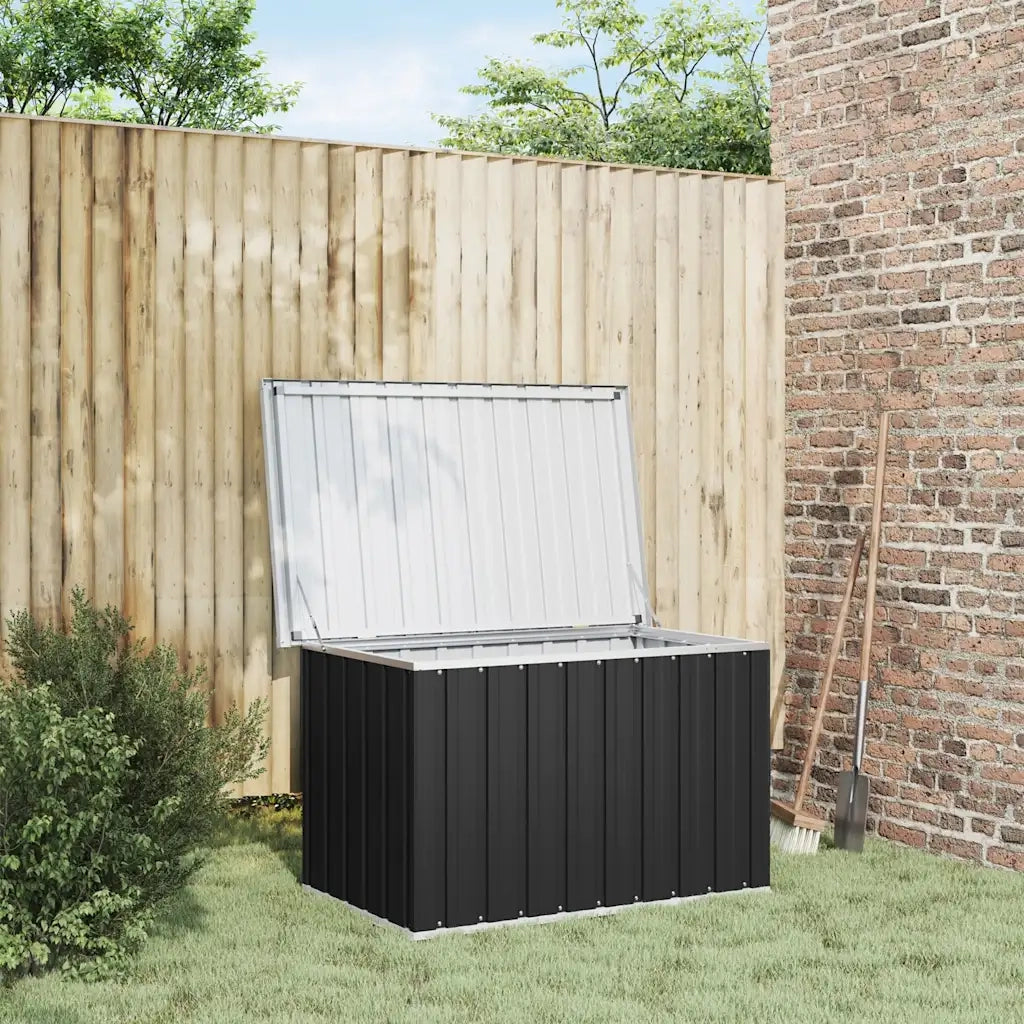 Baule da Giardino Antracite 109x67x65 cm 46259