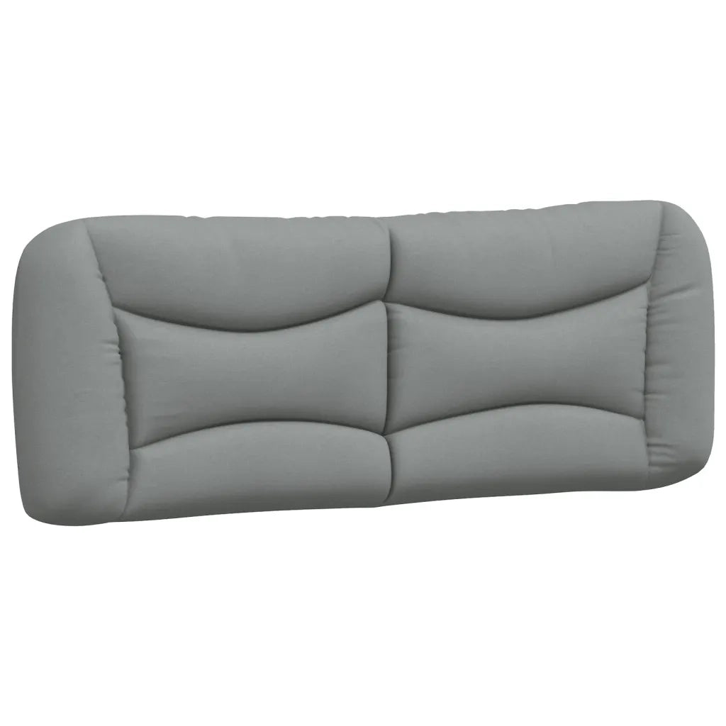 Letto con Materasso Hvar Grigio Chiaro180x200 cm Tessuto