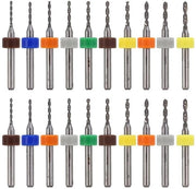 20 microbore per diametro da 11 mm a 20 mm per accessori moda e elettronica - set di fori PCB (2 pezzi per misura)