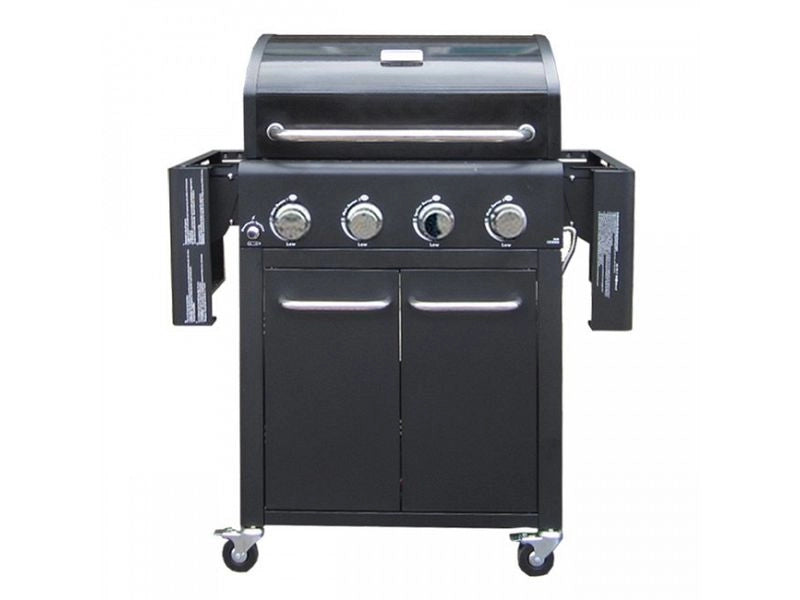 Barbecue a gas Generation Basic 4 bruciatori piani laterali pieghevoli - Grigio