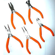 Trade Shop - Set Serie 5 Pz. Mini Pinze Tronchesi X Elettronica Mm120 Modellismo Precisione -