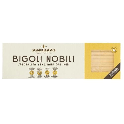 Sgambaro bigoli nobili confezione da 500 grammi