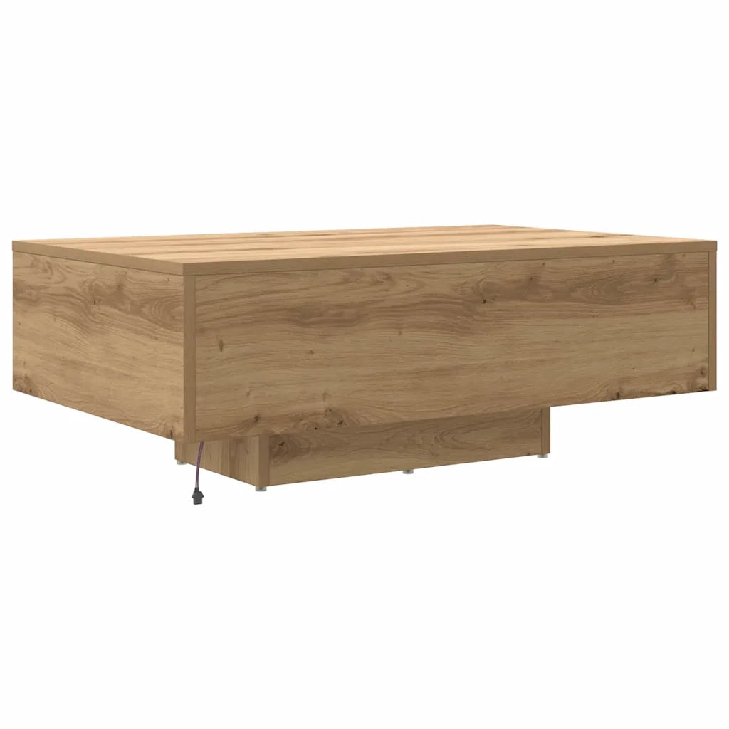 Tavolino da salotto Rovere artigianale 85 x 55 x 31 cm 863010