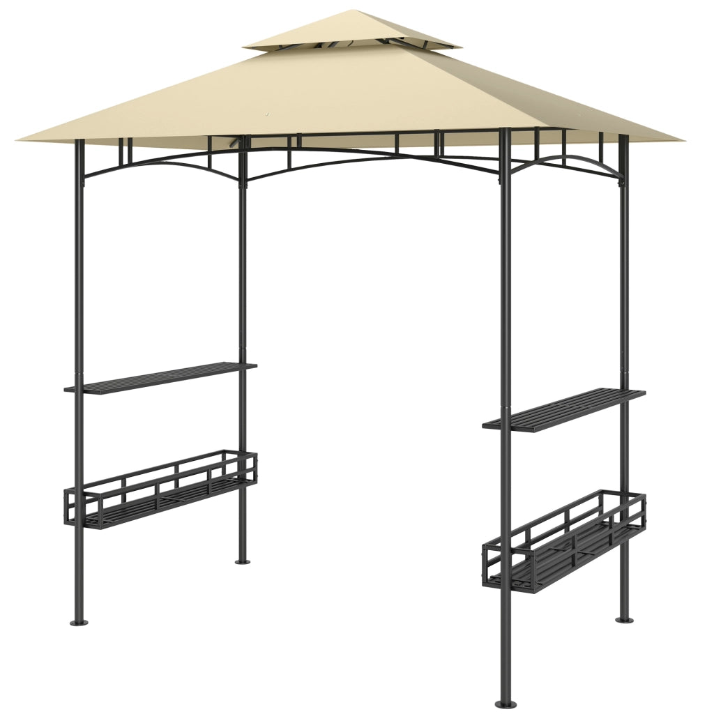 Tenda da Giardino con Scaffale ¨C Zephmum ¨C Beige