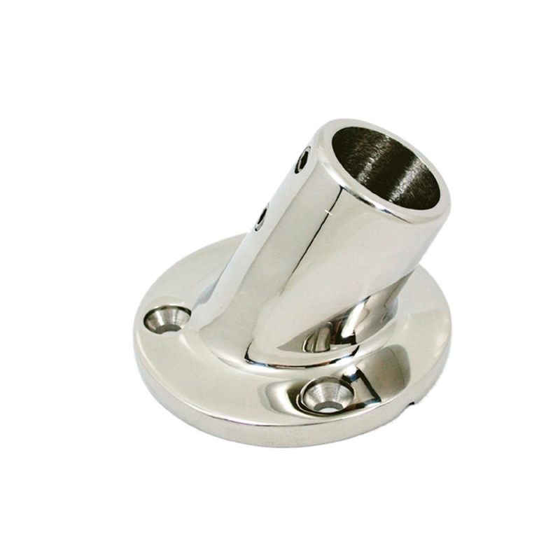 BASE INOX TONDA 60° Ø MM.22
