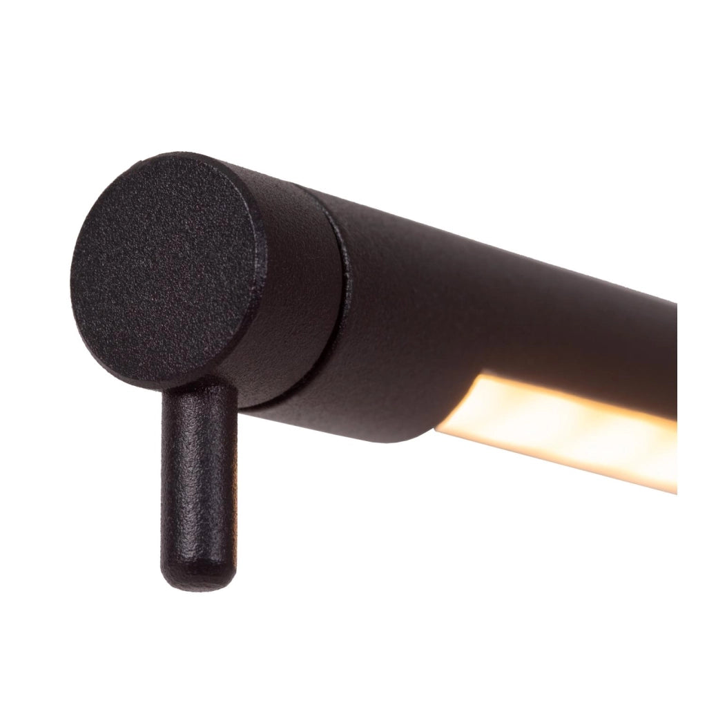 Lampada da scrivania LED curva nera MADISON Lucide
