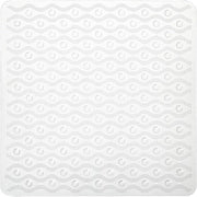 Mat di sicurezza per doccia e bagno, PVC, 55x55 cm, trasparente