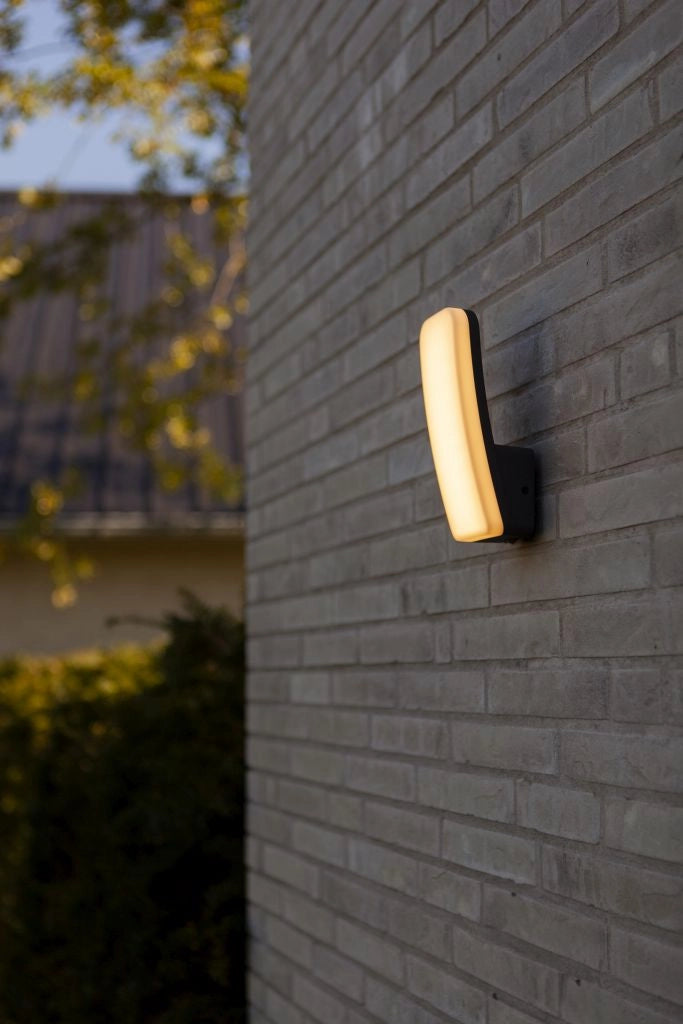 Applique esterna LED 8,8W 3000K IP54 Lutec KITE grigia