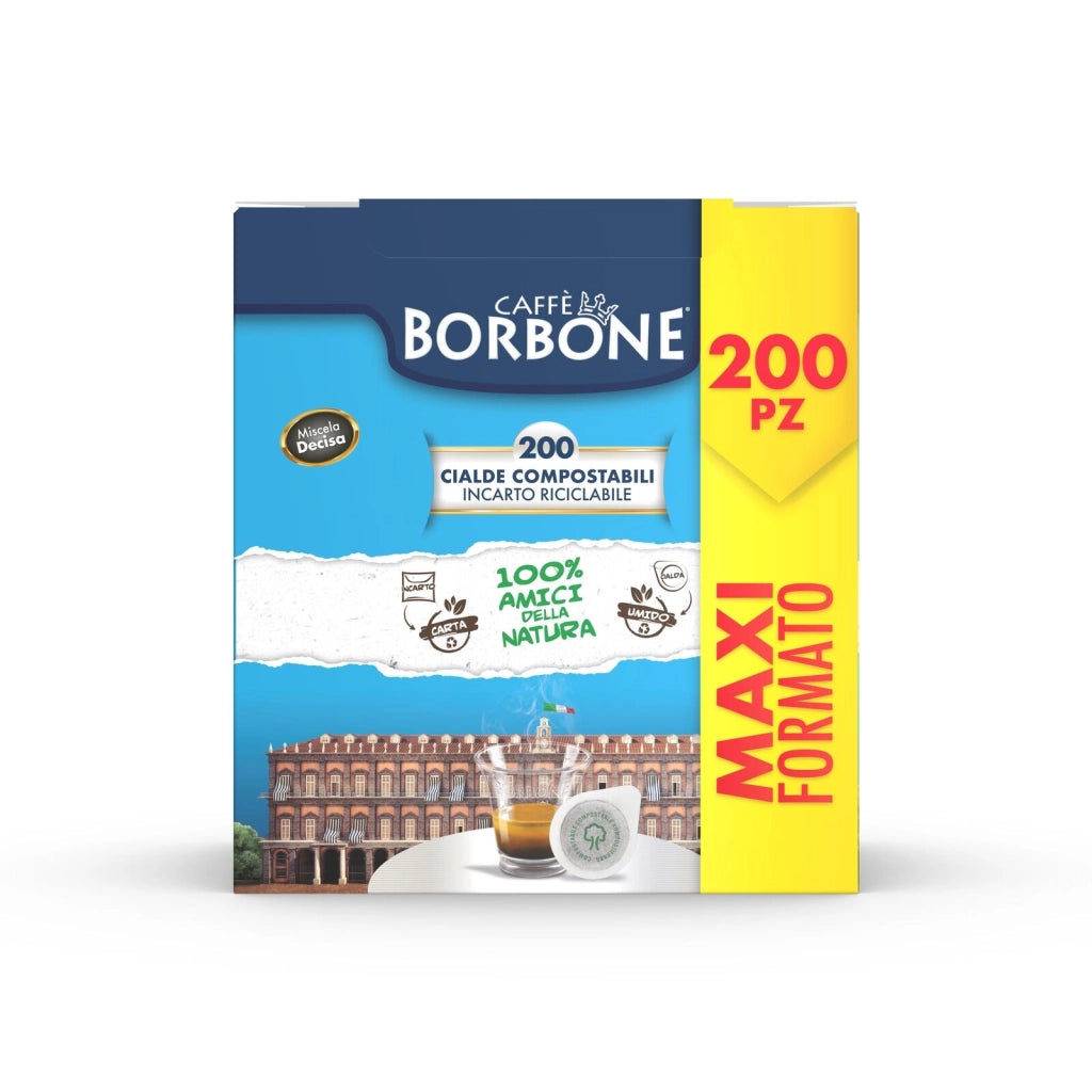Caffè Borbone 44BNERADECISA200 cialda da caffè 200 pz