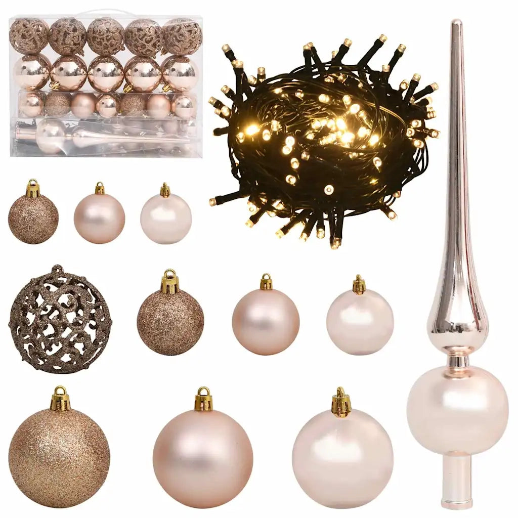 Albero di Natale artificiale con 150 LED Bianco 150 cm 3396091