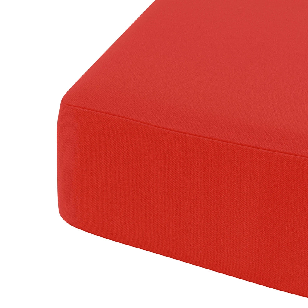 Cuscini per sedile a 4 pezzi SOEST 4 pcs 100% Poliestere Rosso 945216