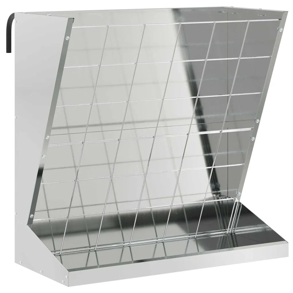 Nutriente per Fieno Argento 71 x 33 x 70 cm Acciaio zincato 874632