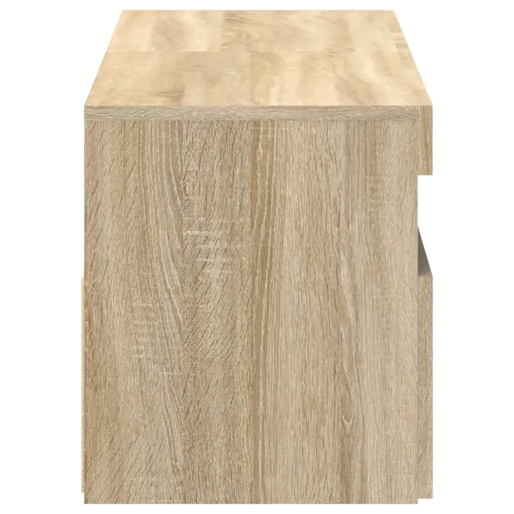 Mobili Porta TV con LED 2 pz | Armadietto TV | Mobile Porta TV Rovere Sonoma 60x35x40 cm