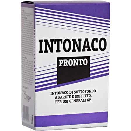 INTONACO PRONTO 1 kg - 12 pezzi