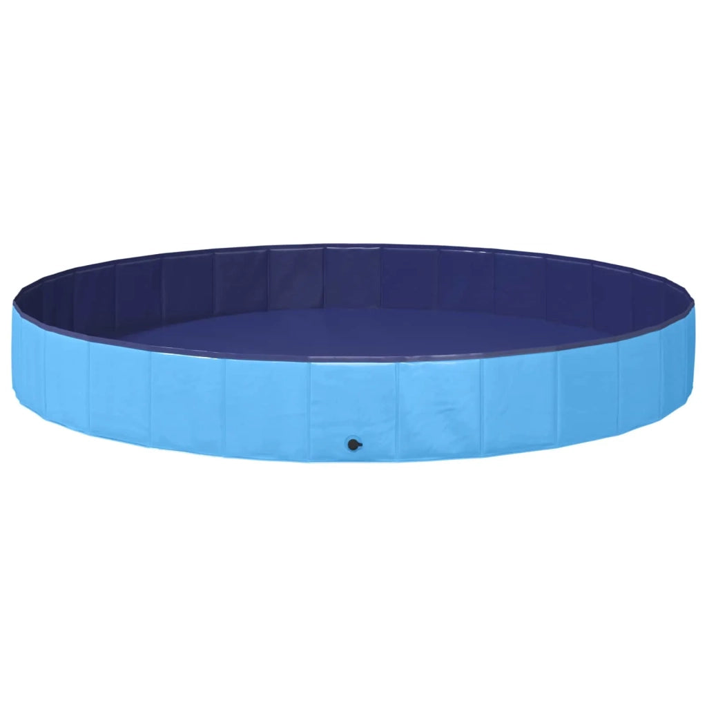 Piscina per Cani Blu Ø300 x 38 cm PVC Spesso 42028268