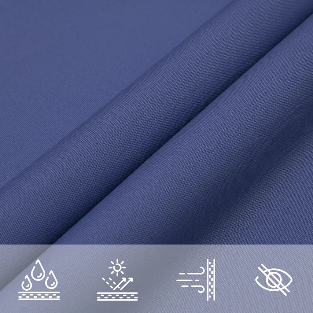 Parasole a Vela Oxford Rettangolare 2,5x3 m Blu 135535