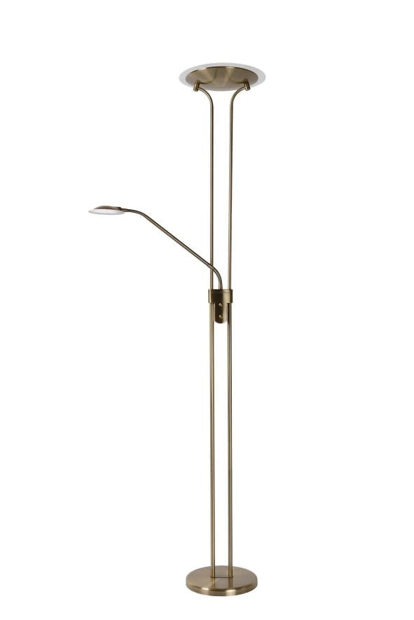 Lampada da terra Lucide Champion LED 20W 3000K ottone