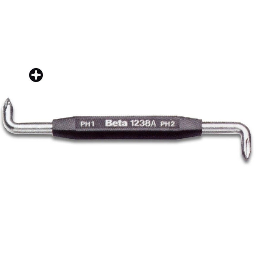 Beta 1238B Giravite a Squadra a Croce Phillips PH1-2 125 mm cromato