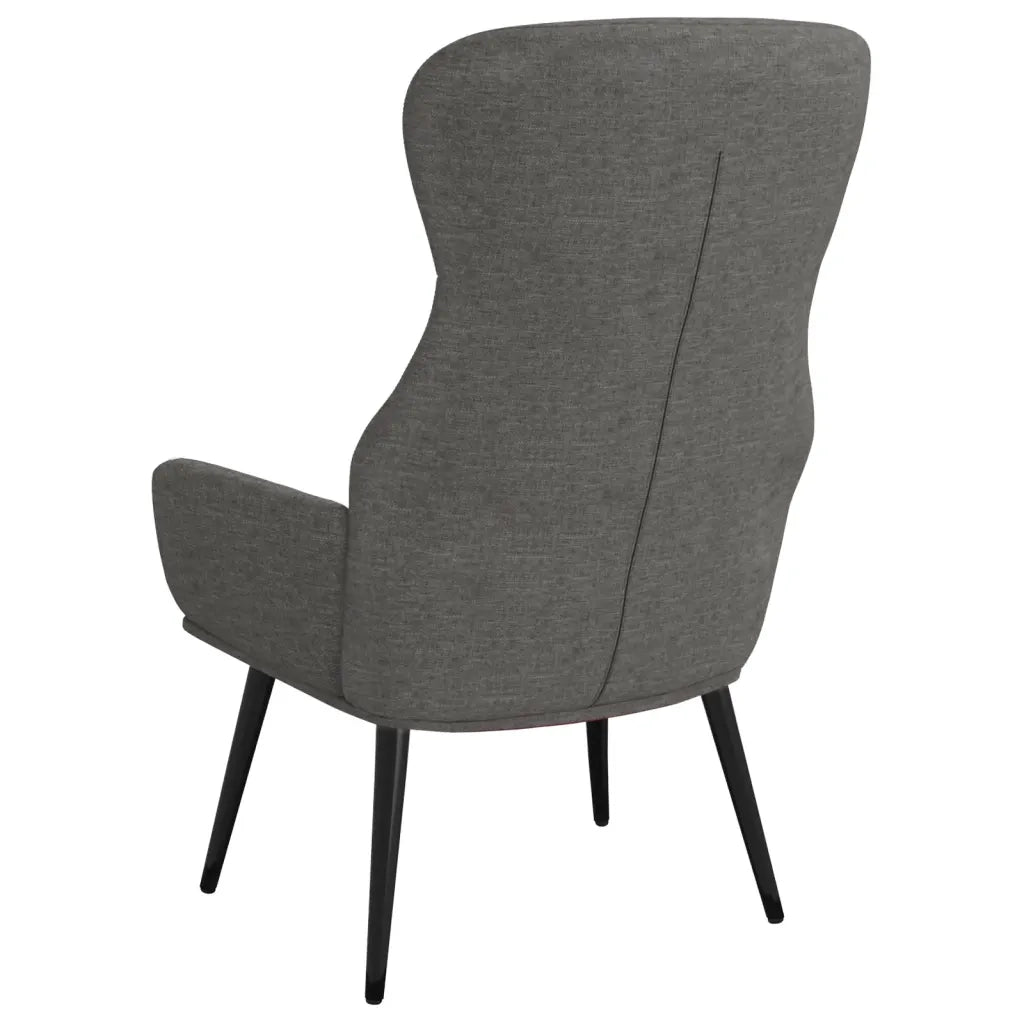 Poltrona | Sedia Relax Grigio Chiaro in Tessuto
