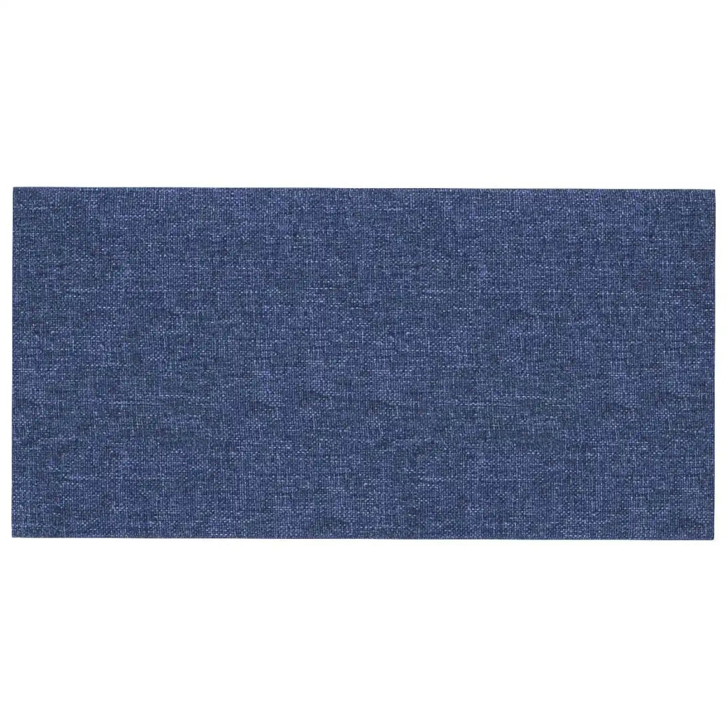 Testiera | Testata da Parete 12 pcs Blu 60 x 30 cm Tessuto