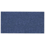 Testiera | Testata da Parete 12 pcs Blu 60 x 30 cm Tessuto