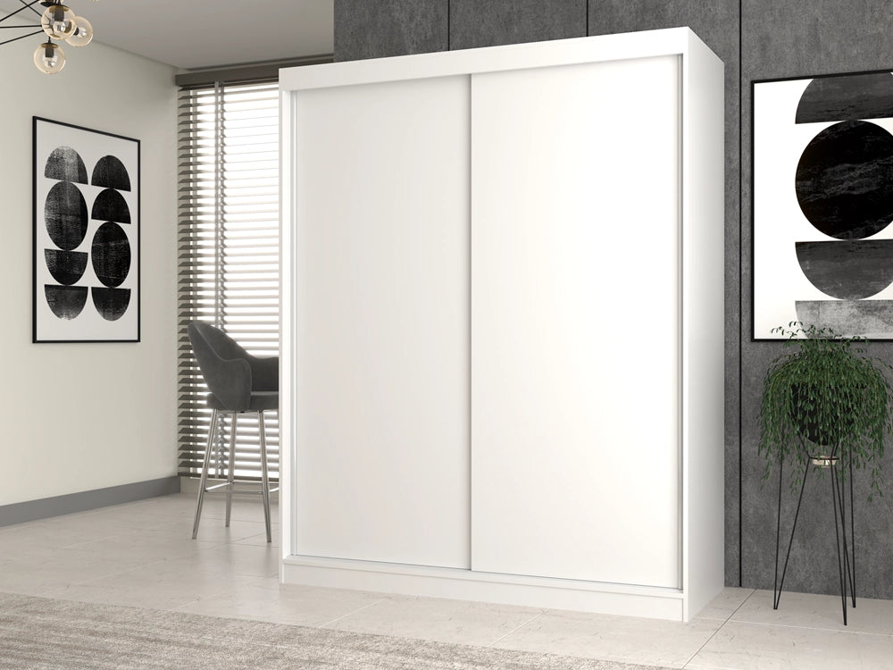Armadio IGA 160/B bianco guardaroba