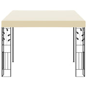 Gazebo | Pergolato a Parete 3x3x2,5 m Crema