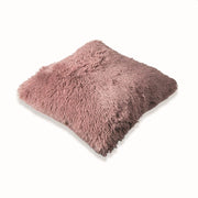 GLAM CUSCINO ARREDO IN ECOPELLICCIA 55X55 ROSA