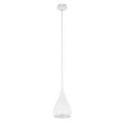 Lampada a sospensione Italux Anon bianca E27 120cm