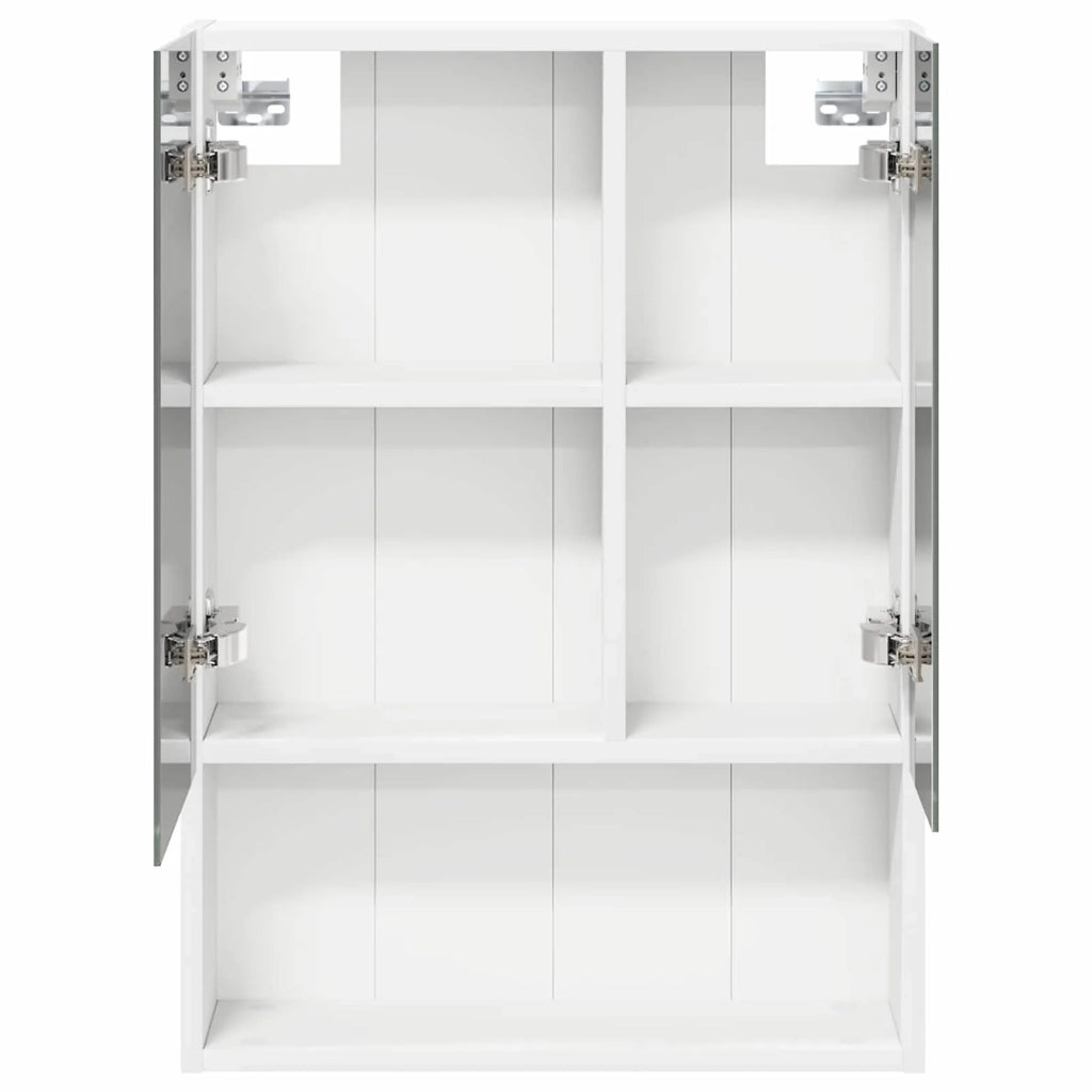 Mobiletto per specchio da bagno Bianco 50 x 14,5 x 70 cm 889199