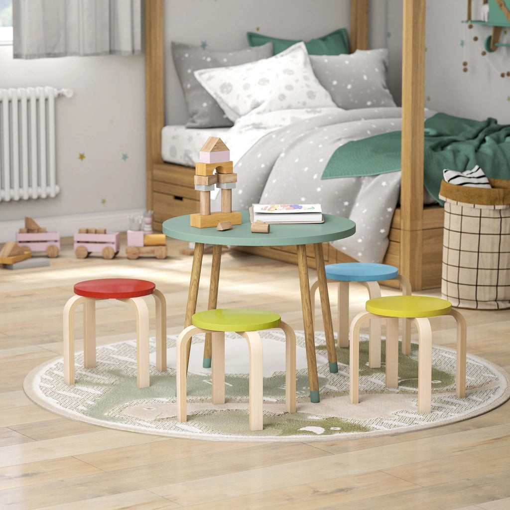Sgabelli impilabili ¨C Minimal ¨C multicolore, compensato di betulla