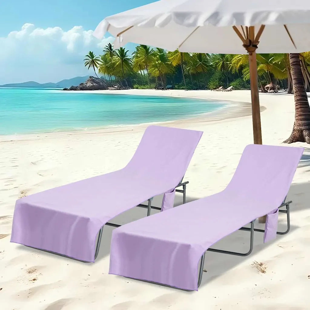 Asciugamani per lettino 2 pz | Teli per bagno Viola 210 x 75 cm