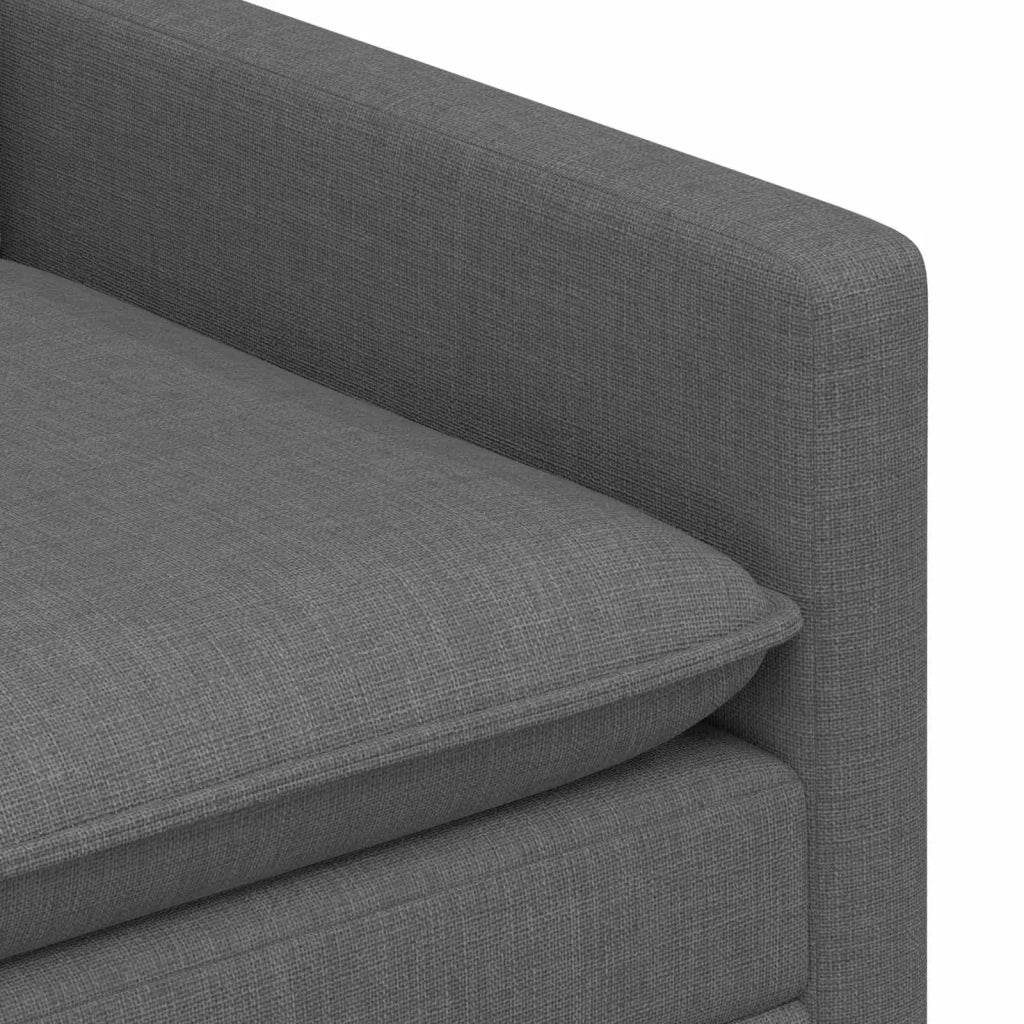 Set di divani 2 pz Grigio Scuro Tessuto 3417060