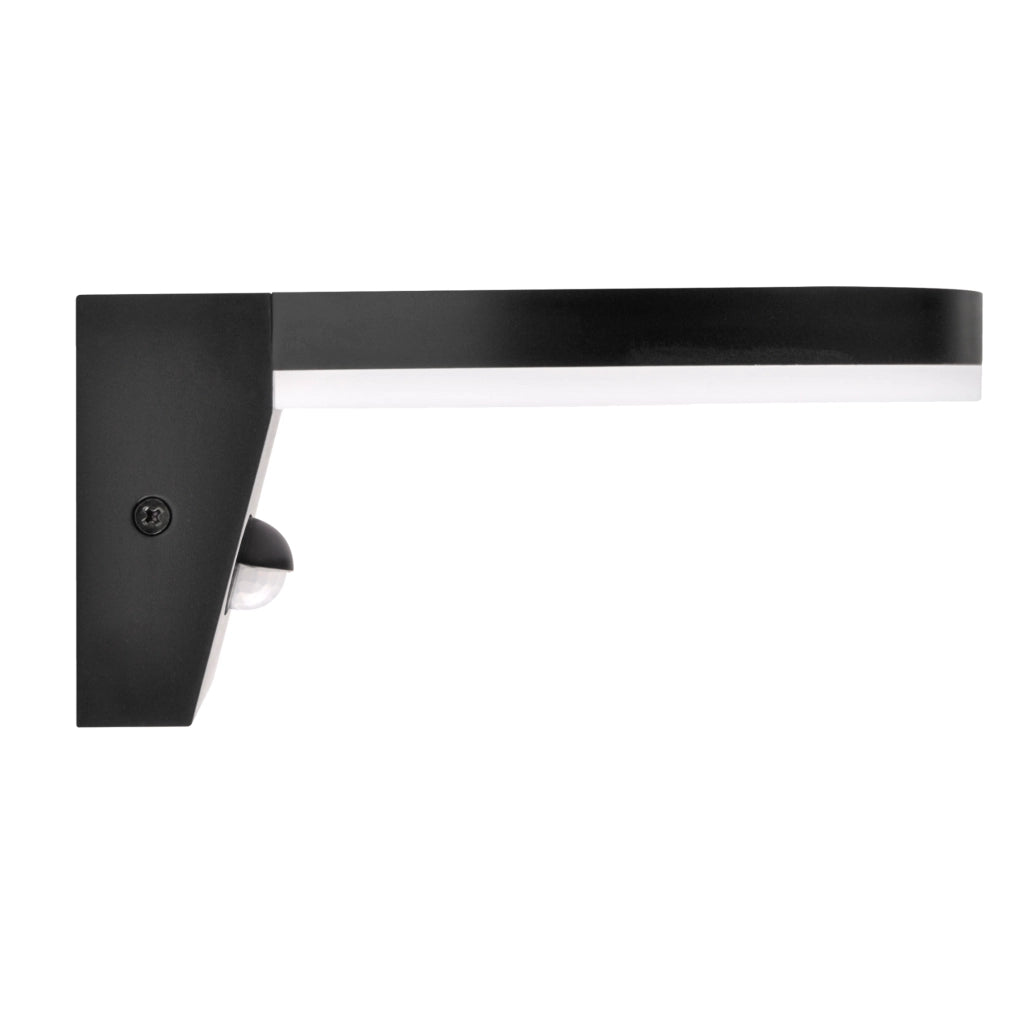 Applique esterna LED 10W 4000K PIR nero Polux Tesa