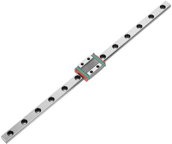 Linea Guida Lineare 40/55/95/100/150/260mm - Mini Linea Guida - Macchina CNC - Stampante DIY - Binario Scorrevole - Acciaio Smerigliato