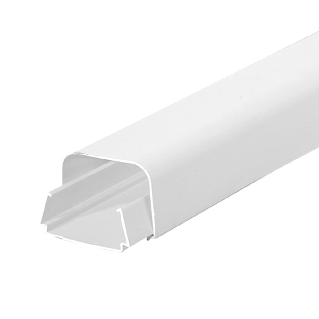 CANALINA IN PVC EURO-PLUS BARRA DA 2MT- 90 x 65 mm- VECAM- pezzi 1