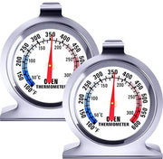 Termometro per forno resistente al calore - Termometro digitale per forno - Termometro in acciaio inossidabile - Grande display - Termometro per cucina e forno
