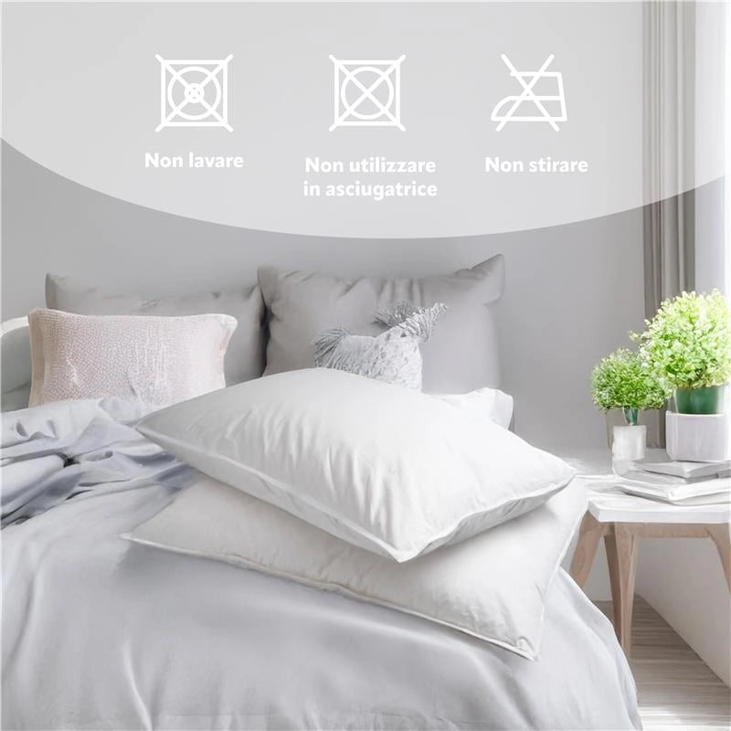 HYDRA VIVA+ CUSCINO GUANCIALE ANALLERGICO TRAPUNTATO PER CAMERA DA LETTO