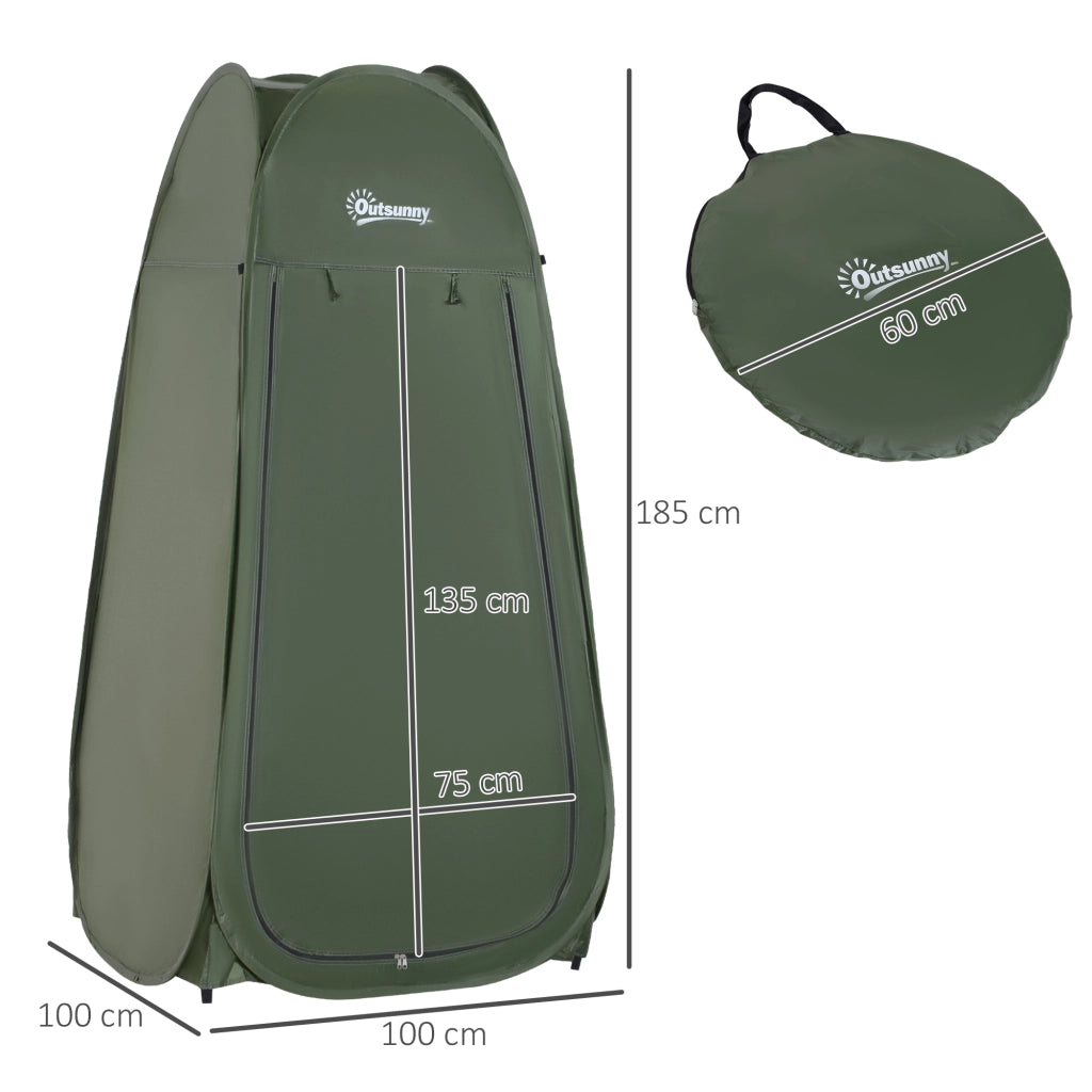 Tienda da doccia ¨C Minimal ¨C Verde 100x100x185 cm